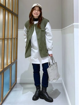 megu_lpさん（レディース・160cm）の冬コーディネート