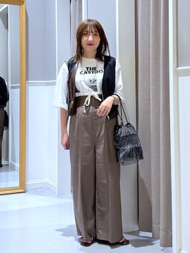 「アイテム（ジャケット/アウター）」を使った、megu_lpさん（レディース・160cm・30代）の夏コーディネート