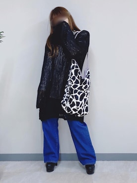 「GRL（グレイル）のアイテム（ローファー）」を使った、* 𝙠𝙧𝙣 *さん（レディース・148cm）の秋コーディネート