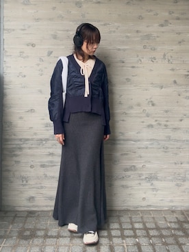 「ZARA（ザラ）のアイテム」を使った、mashuさん（レディース・163cm）の秋コーディネート