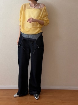 「BONLECILL（ボンルシール）のアイテム」を使った、ちいさん（レディース・170cm）の春コーディネート