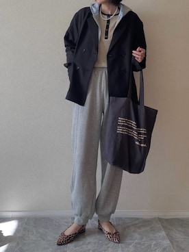 「GLOBAL WORK（グローバルワーク）のアイテム（アクセサリー）」を使った、ちいさん（レディース・170cm）の冬コーディネート