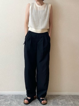 「しまむら（シマムラ）のアイテム」を使った、ちいさん（レディース・170cm）の夏コーディネート
