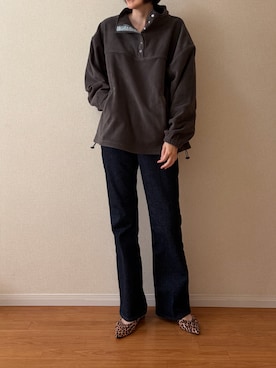 「pocket（ポケット）のアイテム」を使った、ちいさん（レディース・170cm）の秋コーディネート