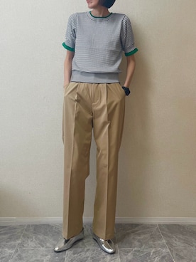 「studio CLIP（スタディオクリップ）のアイテム」を使った、ちいさん（レディース・170cm）の春コーディネート