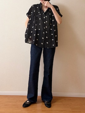 「LAKOLE（ラコレ）のアイテム」を使った、ちいさん（レディース・170cm）の春コーディネート