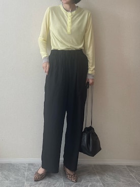 「JIL SANDER（ジルサンダー）のアイテム」を使った、ちいさん（レディース・170cm）の春コーディネート