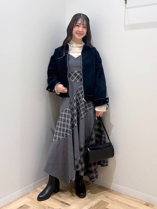 プチハイネックシアーカットソー 581995