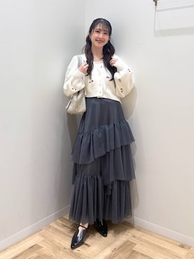 「アイテム（アンサンブル）」を使った、meaningさん（レディース・158cm）の冬コーディネート