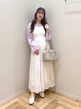 「アイテム（ハンドバッグ）」を使った、meaningさん（レディース・158cm・30代）の春コーディネート