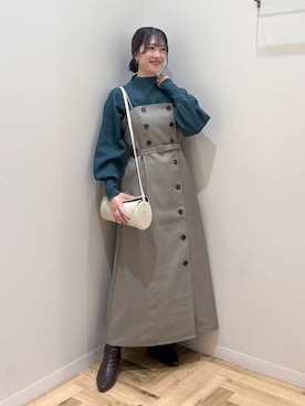 「mysty woman（ミスティウーマン）のアイテム」を使った、meaningさん（レディース・158cm）の秋コーディネート