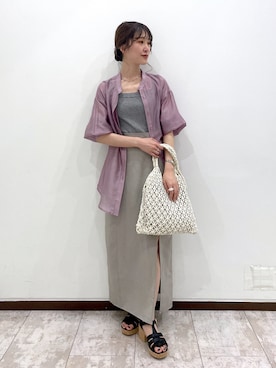 meaningさん（レディース・157cm）の夏コーディネート