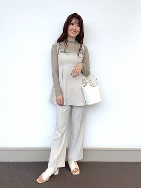 meaningさん(レディース・157cm)の春コーディネート