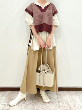 meaningさん(レディース・157cm)の秋コーディネート