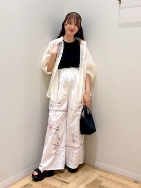 「mysty woman」｜meaningさん（レディース・158cm）の夏コーディネート