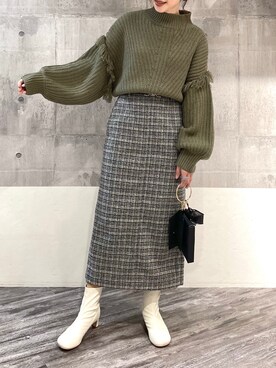 meaningさん（レディース・157cm）の秋コーディネート