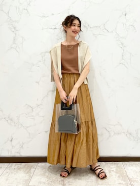 meaningさん（レディース・157cm）の夏コーディネート