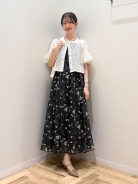 「アンサンブル」｜meaningさん（レディース・158cm）の春コーディネート
