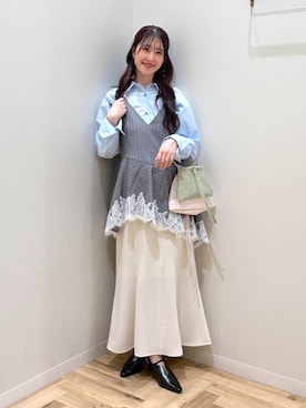 meaningさん（レディース・158cm）の春コーディネート