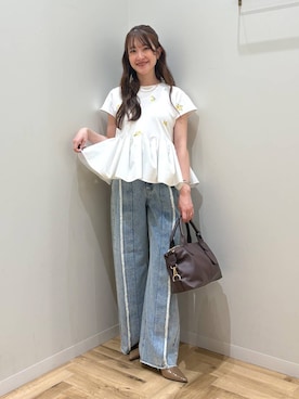 「bijorie（ビジュリィ）のアイテム」を使った、meaningさん（レディース・158cm）の夏コーディネート