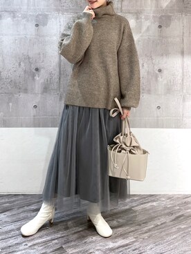 meaningさん（レディース・157cm）の冬コーディネート