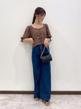 meaningさん（レディース・157cm）の夏コーディネート