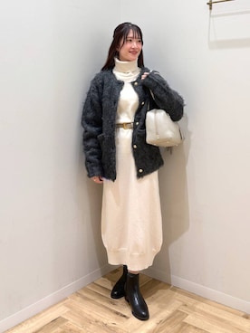 meaningさん（レディース・158cm）の冬コーディネート