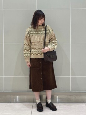 たんぽぽさん（レディース・161cm）の秋コーディネート