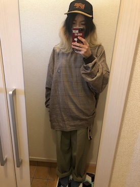 「RULER（ルーラー）のアイテム」を使った、たなちゅんさん（レディース・153cm）の秋コーディネート