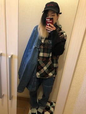 「RULER（ルーラー）のアイテム」を使った、たなちゅんさん（レディース・153cm）の秋コーディネート