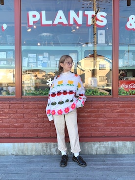 mさん（レディース・153cm）の秋コーディネート