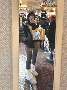 「Java（ジャバ）のアイテム」を使った、yr ☺︎さん（レディース・163cm）の冬コーディネート