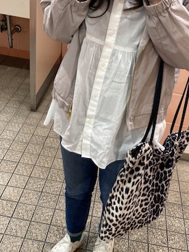 mさん（レディース・154cm）の春コーディネート