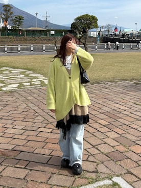 momokaさん（レディース・155cm）の春コーディネート