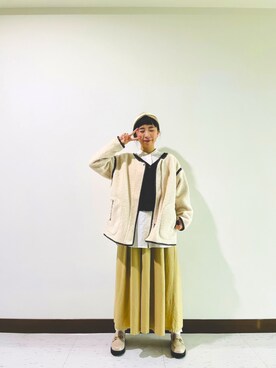 「AS（アス）のアイテム」を使った、 ++Yuさん（レディース・160cm）の冬コーディネート