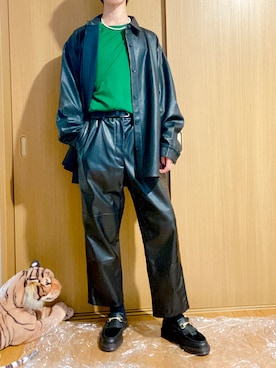 「Sig FREAK'S STORE（シグフリークスストア）のアイテム」を使った、コバさん（メンズ・173cm）の秋コーディネート