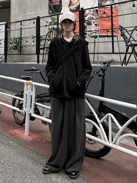 「アイテム（ドレスシューズ）」を使った、ゆーきさん（メンズ・175cm）の秋コーディネート