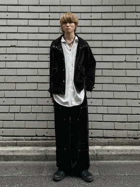 「アイテム（ブルゾン）」を使った、ゆーきさん（メンズ・175cm）の秋コーディネート
