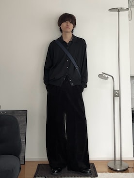 「アイテム（ドレスシューズ）」を使った、ゆーきさん（メンズ・175cm）の秋コーディネート