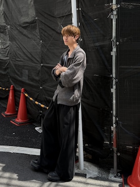 「アイテム（ブルゾン）」を使った、ゆーきさん（メンズ・175cm）の夏コーディネート