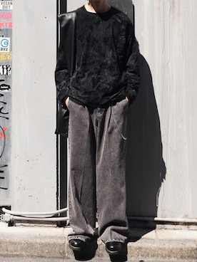 「アイテム（ドレスシューズ）」を使った、ゆーきさん（メンズ・175cm・20代）の秋コーディネート