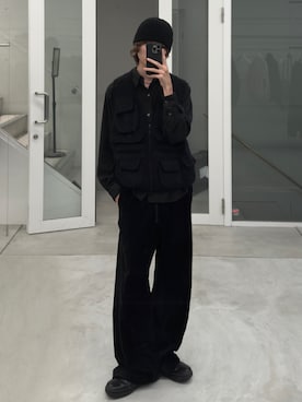 「CASPER JOHN（キャスパージョン）のアイテム」を使った、ゆーきさん（メンズ・175cm）の冬コーディネート