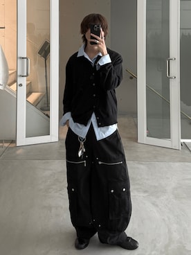 「アイテム（キーケース/キーアクセサリー）」を使った、ゆーきさん（メンズ・175cm）の秋コーディネート