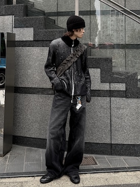 「アイテム（シューズ）」を使った、ゆーきさん（メンズ・175cm・20代）の秋コーディネート