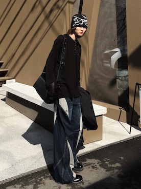 「PHILTHEORY（フィルセオリー）のアイテム」を使った、ゆーきさん（メンズ・175cm）の春コーディネート