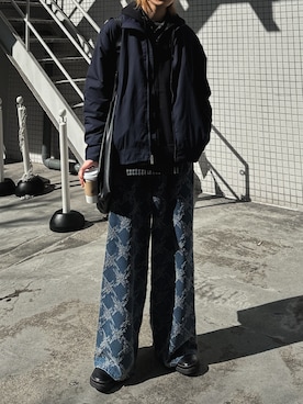 「Yves Saint Laurent（イヴサンローラン）のアイテム（ジャケット/アウター）」を使った、ゆーきさん（メンズ・175cm）の春コーディネート