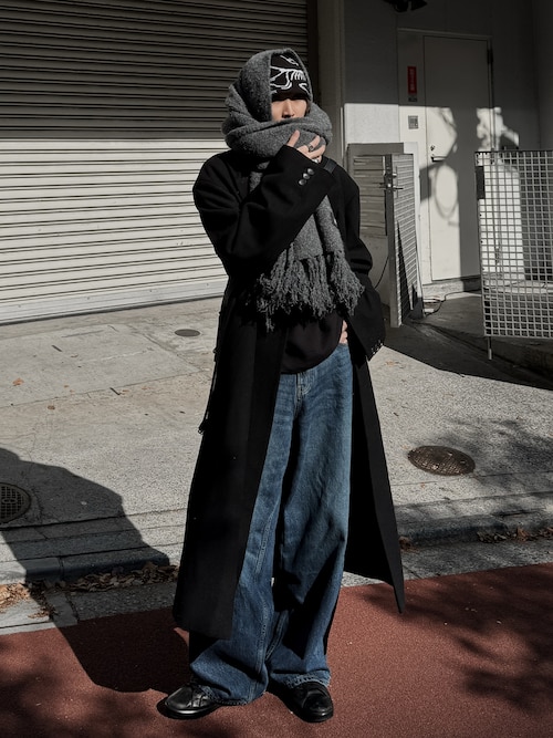 wool mix volume muffler / ウールミックスボリュームマフラー