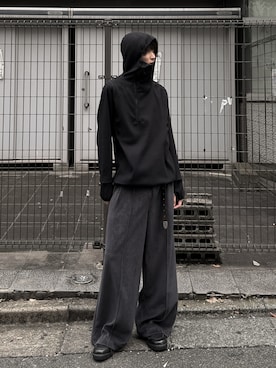 「アイテム（パーカー）」を使った、ゆーきさん（メンズ・175cm）の秋コーディネート