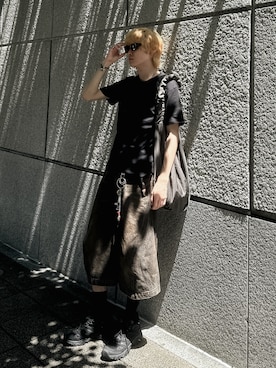 「アイテム（パンツ）」を使った、ゆーきさん（メンズ・175cm）の夏コーディネート