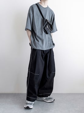 「libenis（リベンス）のアイテム」を使った、ゆーきさん（メンズ・174cm）の夏コーディネート